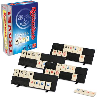 Dit is een foto van het spel Rummikub Travel klein reis Goliath te koop bij Speldorado Spellenwinkel Delft