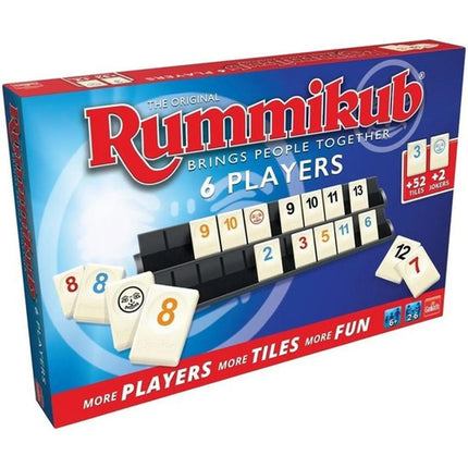 Dit is een foto van het spel Rummikub The Original Xp 6 Players te koop bij Speldorado Spellenwinkel Delft