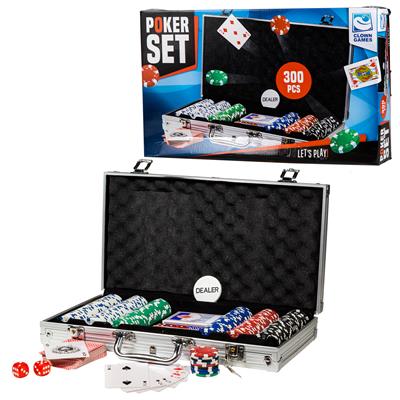 Poker Set Alu Koffer 300 Dlg., 603023 van Van Der Meulen te koop bij Speldorado !