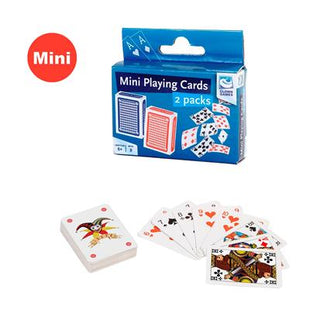 Speelkaarten  Mini Speelkaarten Set 2 - Karton - uitvoering