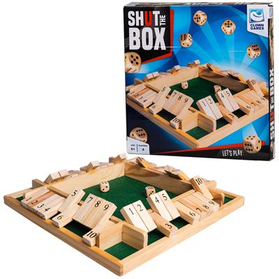 Dit is een foto van het spel Shut The Box te koop bij Speldorado Spellenwinkel Delft
