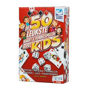Kids 50 Kaart&Dobbel Spellen, 2007871 van Van Der Meulen te koop bij Speldorado !