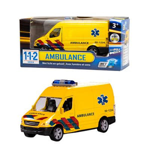 112 Ambulance+Licht/Gel. 1:43, 301065 van Van Der Meulen te koop bij Speldorado !