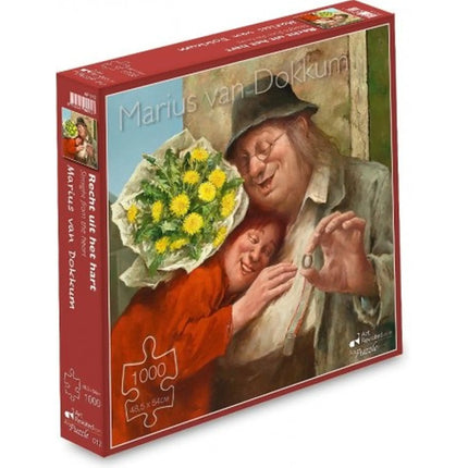 Dit is een foto van het spel Recht Uit Het Hart Marius Van Dokkum te koop bij Speldorado Spellenwinkel Delft