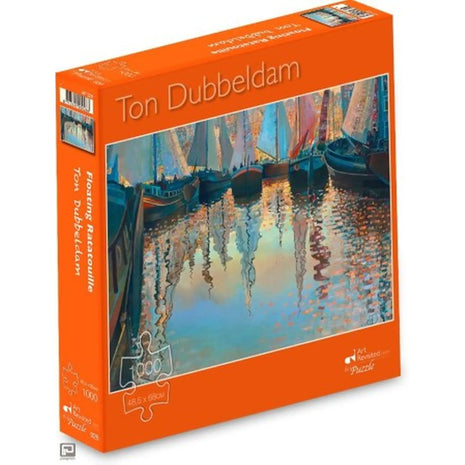 Dit is een foto van het spel Floating Ratatouille Ton Dubbeldam te koop bij Speldorado Spellenwinkel Delft