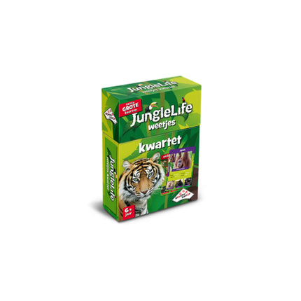 Dit is een foto van het spel Junglelife Kwartet te koop bij Speldorado Spellenwinkel Delft