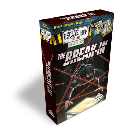 Dit is een foto van het spel Escape Room Uitbr. Break-In te koop bij Speldorado Spellenwinkel Delft
