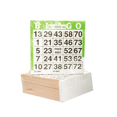 Bingokaarten 500 Vel, ENG-360601 van Van Der Meulen te koop bij Speldorado !