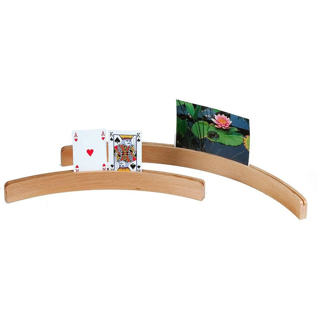 Kaarthouder Hout Gebogen 50 Cm, ENG-390809 van Boosterbox te koop bij Speldorado !