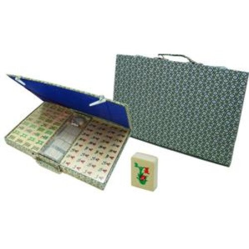 Dit is een foto van het spel Mah jong - bamboe te koop bij Speldorado Spellenwinkel Delft