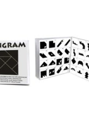 Dit is een foto van het spel Tangram Boekje 208 Voorbeel+Oplos. te koop bij Speldorado Spellenwinkel Delft