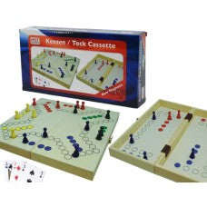 Dit is een foto van het spel Keezen Cassette 30Cm.4+2 Pers.Fotods.Hot te koop bij Speldorado Spellenwinkel Delft