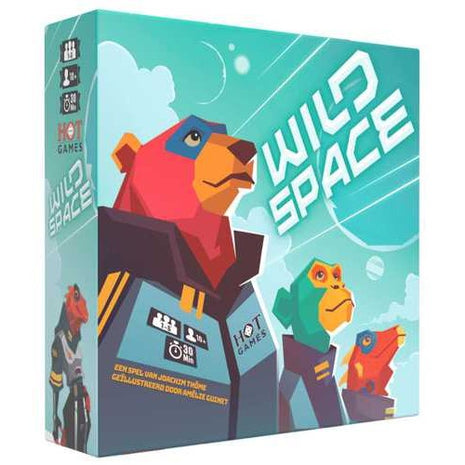 Dit is een foto van het spel Wild Space kaartspel NL te koop bij Speldorado Spellenwinkel Delft