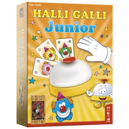 Dit is een foto van het spel Halli Galli Junior te koop bij Speldorado Spellenwinkel Delft