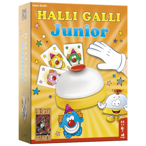 Dit is een foto van het spel Halli Galli Junior te koop bij Speldorado Spellenwinkel Delft