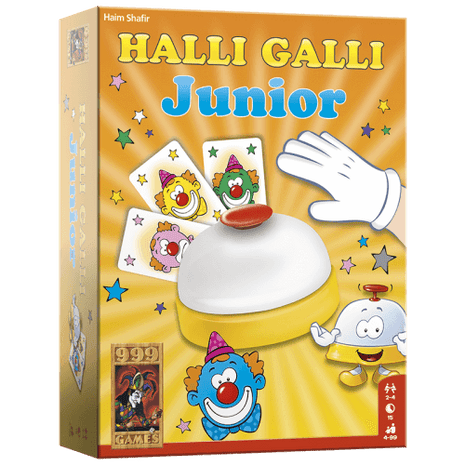 Halli Galli Junior – gezellig kaartspel – 2 tot 4 spelers