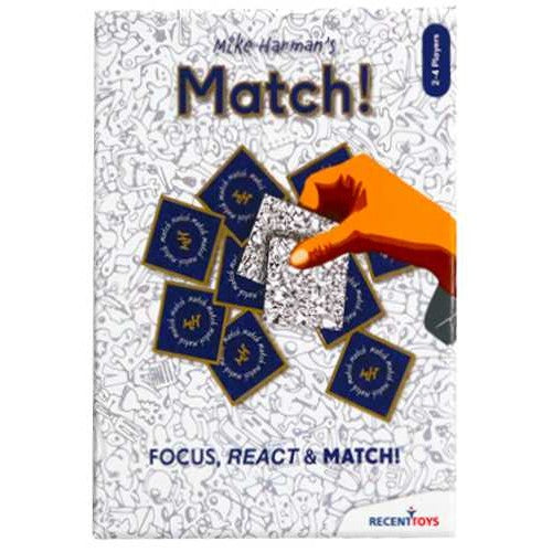 Dit is een foto van het spel Match! Mike Harman Recent Toys te koop bij Speldorado Spellenwinkel Delft