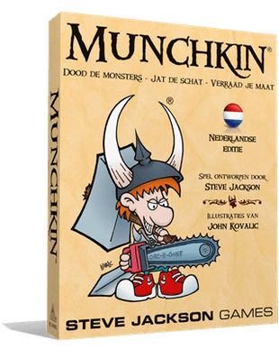 Munchkin NL – gezellig kaartspel – 3 tot 6 spelers