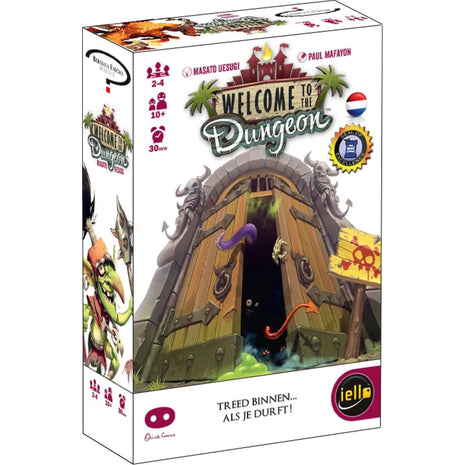 Dit is een foto van het spel Welcome to the Dungeon NL te koop bij Speldorado Spellenwinkel Delft