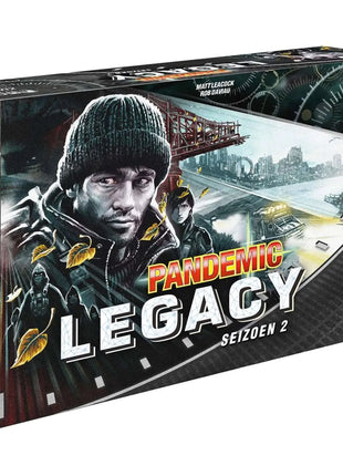 Dit is een foto van het spel Pandemic Legacy Seizoen 2 Black NL te koop bij Speldorado Spellenwinkel Delft