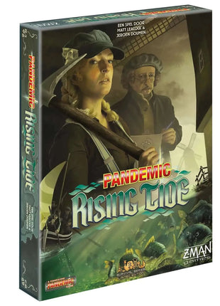 Dit is een foto van het spel Pandemic Rising Tide NL - Pandemic System Game NL te koop bij Speldorado Spellenwinkel Delft