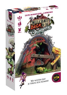 Dit is een foto van het spel Welcome Back to the Dungeon te koop bij Speldorado Spellenwinkel Delft
