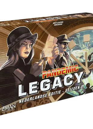 Pandemic Legacy Seizoen 0 NL – strategisch bordspel – 2 tot 4 spelers