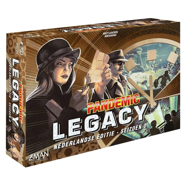 Dit is een foto van het spel Pandemic Legacy Seizoen 0 NL te koop bij Speldorado Spellenwinkel Delft