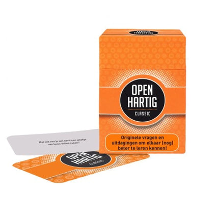 Dit is een foto van het spel Openhartig Classic te koop bij Speldorado Spellenwinkel Delft