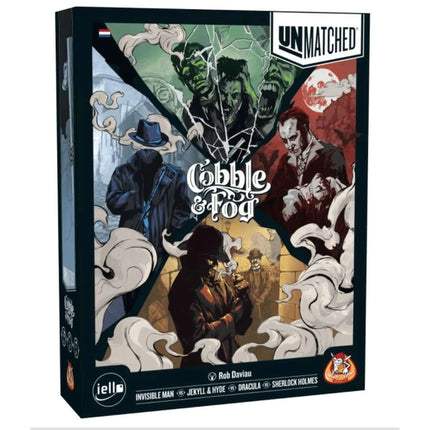 Dit is een foto van het spel Cobble & Fog Unmatched te koop bij Speldorado Spellenwinkel Delft