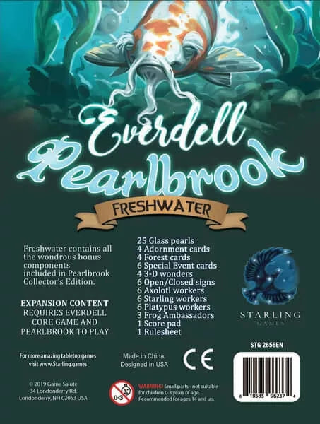 Freshwater  Everdell – strategisch bordspel – 1 tot 4 spelers