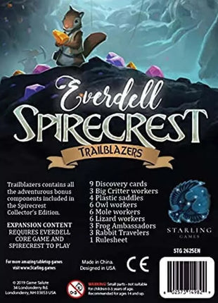 Trailblazers Everdell – strategisch bordspel – 1 tot 4 spelers