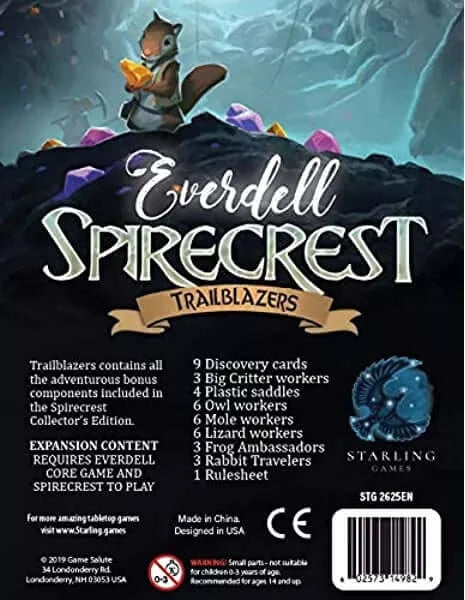 Dit is een foto van het spel Trailblazers Everdell te koop bij Speldorado Spellenwinkel Delft