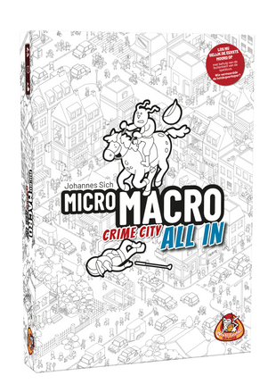 MicroMacro Crime City - all in – gezellig bordspel – 1 tot 4 spelers