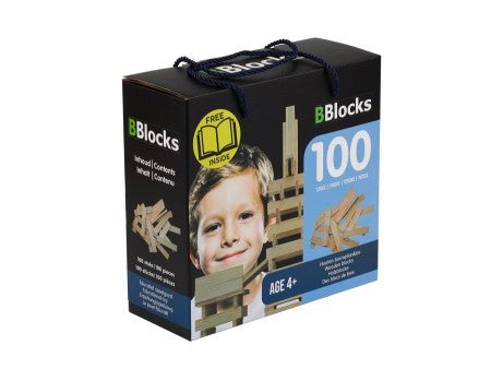 Bblocks 100 Stuks Blank In Kartonnen Doos, BBL-100D-N2 van Boosterbox te koop bij Speldorado !