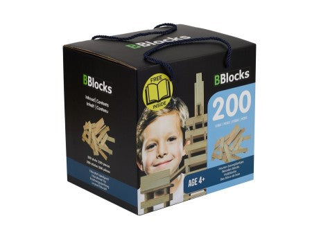 Bblocks 200 Stuks Blank In Kartonnen Doos, BBL-200D-N2 van Boosterbox te koop bij Speldorado !