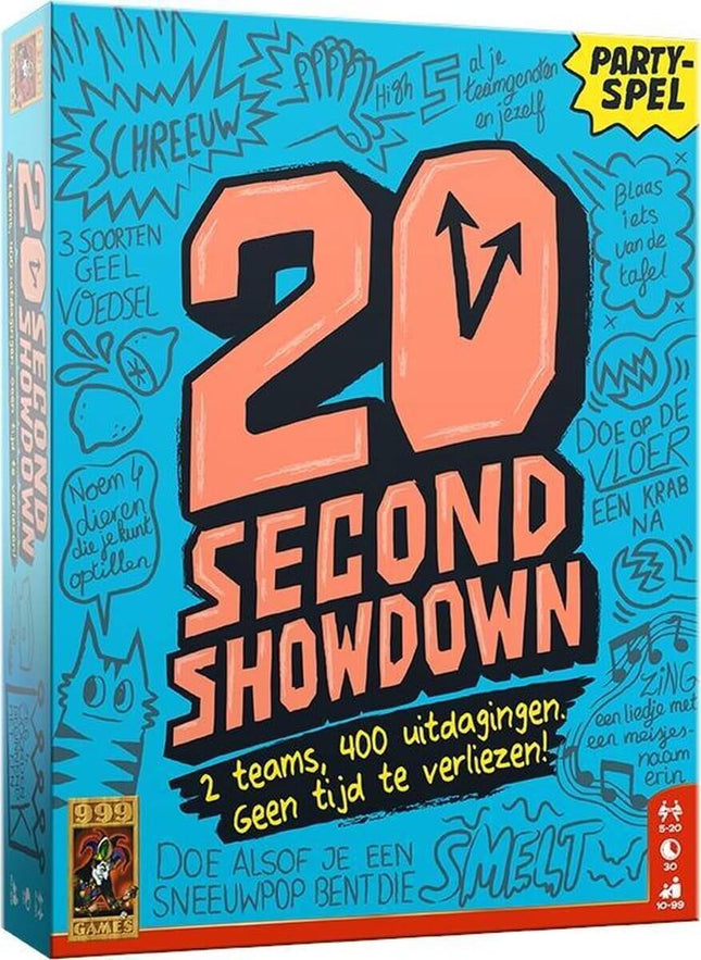 Dit is een foto van het spel 20 Second Showdown te koop bij Speldorado Spellenwinkel Delft