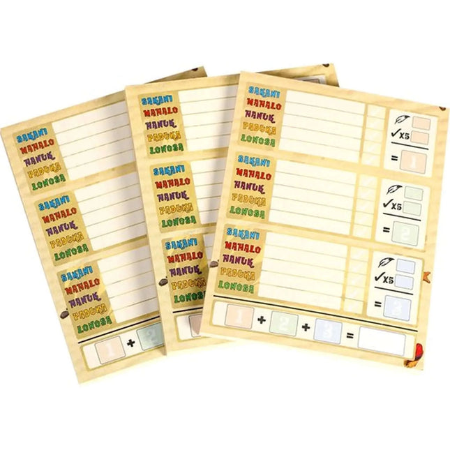 Scoreblokken Samoa (3 Stuks), 999-SMO02 van 999 Games te koop bij Speldorado !