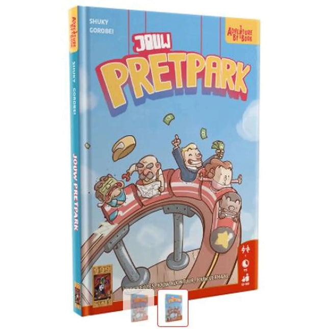 Adventure By Book: Jouw Pretpark Actiespel, 999-ABB06 van 999 Games te koop bij Speldorado !