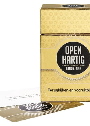 Dit is een foto van het spel Openhartig Eindejaar (Winter) te koop bij Speldorado Spellenwinkel Delft