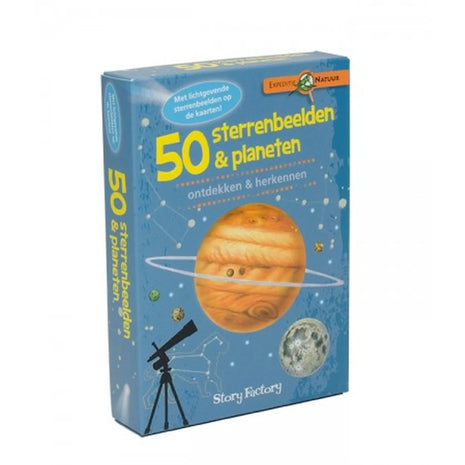 Dit is een foto van het spel Expeditie Natuur 50 Sterrenbeelden & Planeten te koop bij Speldorado Spellenwinkel Delft