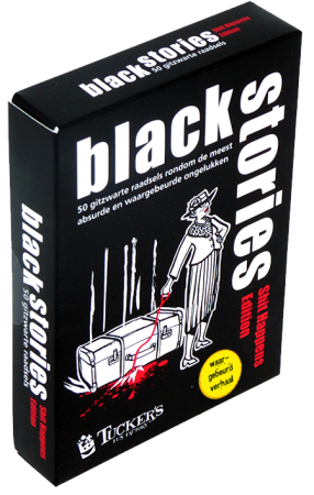 Black Stories Shit Happens – party kaartspel – 4 tot 10 spelers