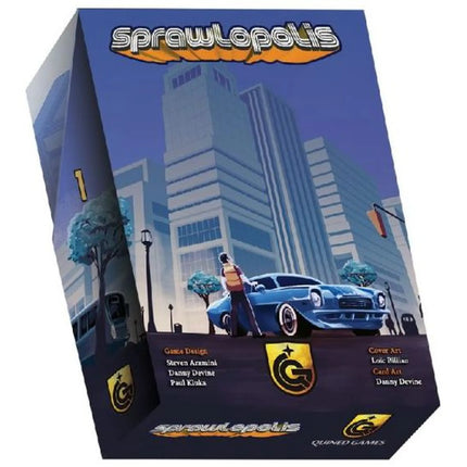 Dit is een foto van het spel Sprawlopolis te koop bij Speldorado Spellenwinkel Delft