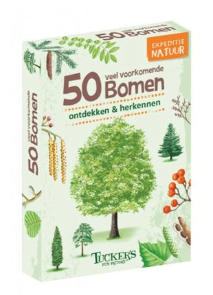 Dit is een foto van het spel Expeditie Natuur 50 Bomen te koop bij Speldorado Spellenwinkel Delft