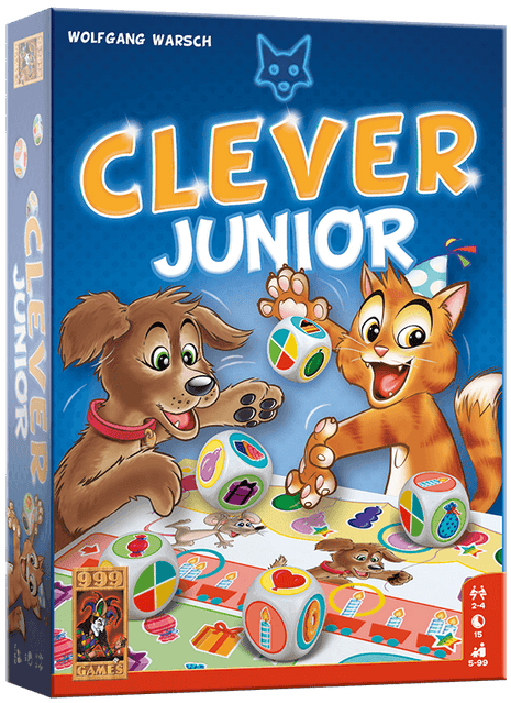 Dit is een foto van het spel Clever Junior te koop bij Speldorado Spellenwinkel Delft