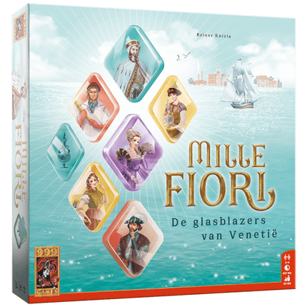 Dit is een foto van het spel Mille Fiori te koop bij Speldorado Spellenwinkel Delft
