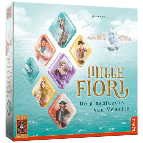 Dit is een foto van het spel Mille Fiori te koop bij Speldorado Spellenwinkel Delft