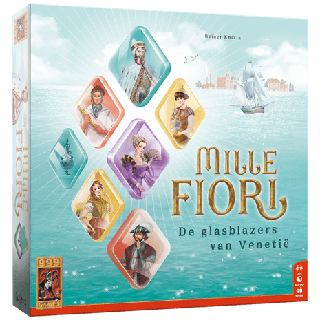 Mille Fiori – strategisch bordspel – 2 tot 4 spelers