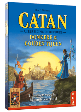 Het Duel Donkere & Gouden Tijden - Catan – strategisch bordspel – 3 tot 4 spelers