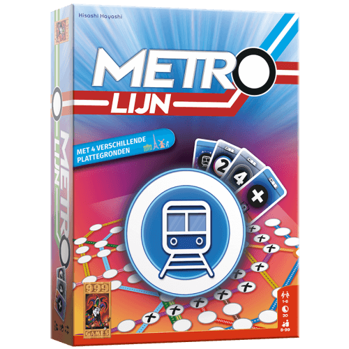 Metrolijn, 999-MTL01 van 999 Games te koop bij Speldorado !
